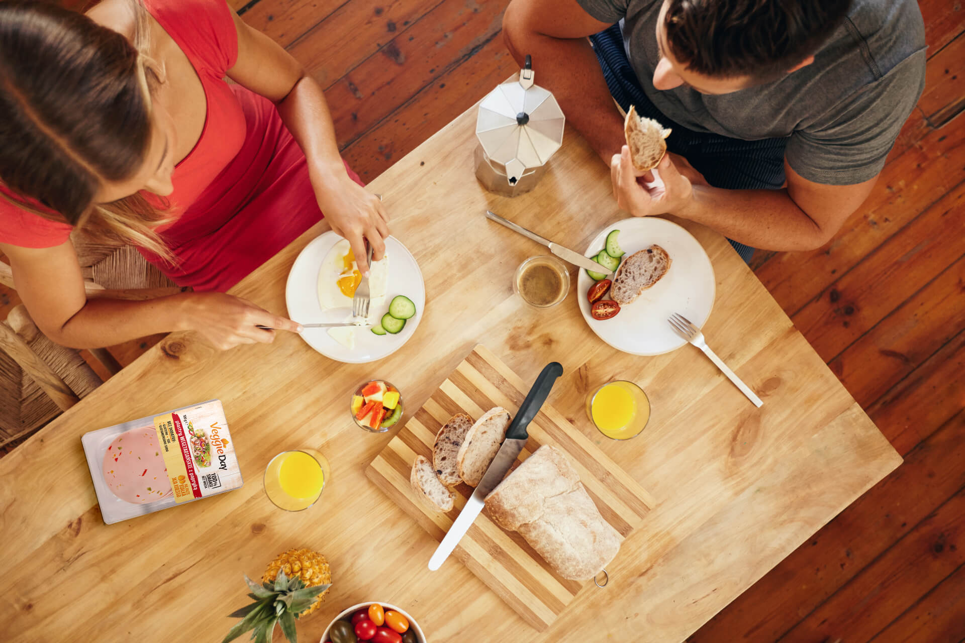 Plastry wegetariańskie z papryką • VeggieDay